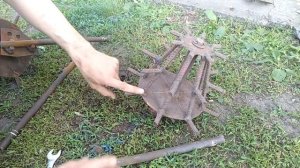 Ежи для прополки картофеля своими руками, без подшипников и токарных работ. Rotor harrow.