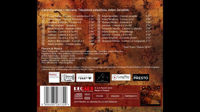 Filatura di Musica plays Tarquinio Merula - Canzon La Lusignuola смотреть онлайн