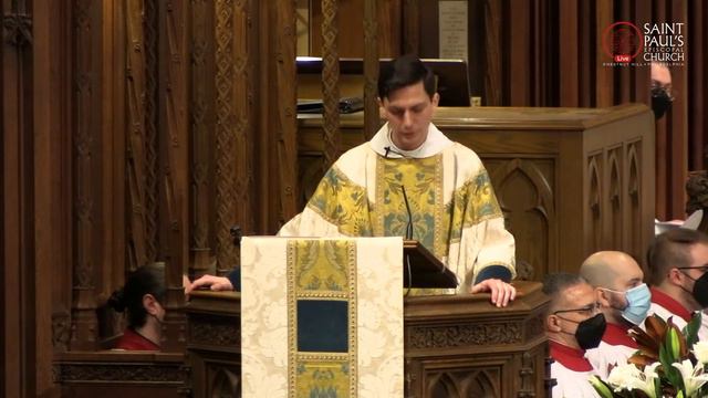 12/24/21: 10 p.m. | Christmas Eve Festal Eucharist at Saint Paul's Episcopal Church, Chestnut Hill смотреть онлайн