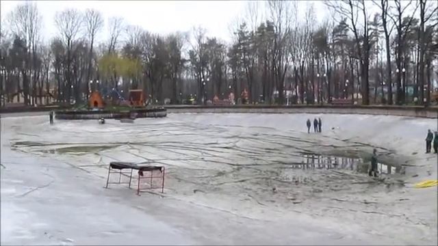 утки чистят пруд в Парке Горького смотреть онлайн