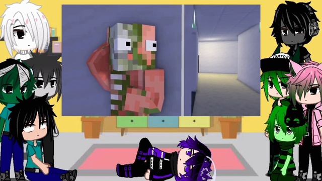 Monster School=React To Obunga & Curse Face Challenge////Gacha Club..... смотреть онлайн
