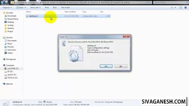 Fix desktop.ini Auto Open in Notepad while booting/starting in Windows 7 and Windows 8 смотреть онлайн