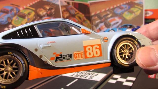 CARRERA DIGITAL 1/24 - PORSCHE GT3 RSR "GULF RACING" - UNBOXING смотреть онлайн