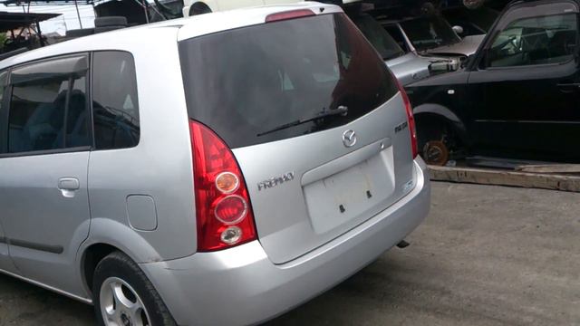 Видео-тест автомобиля Mazda Premacy (серебро, CP8W-410857, 2003г., FP-DE) смотреть онлайн