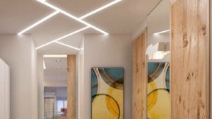 Минимализм в коридоре и современной прихожей.