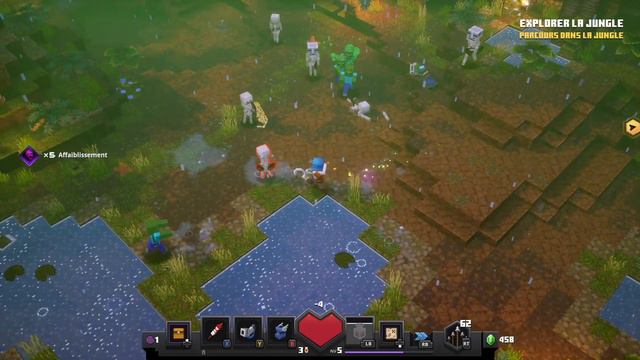 Xbox Game Pass | Minecraft Dungeons: Season Pass test des DLC. смотреть онлайн