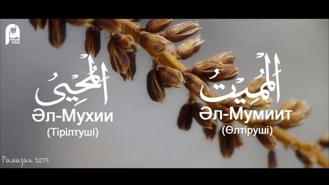 АЛЛА ТАҒАЛАНЫҢ 99 КӨРКЕМ ЕСІМДЕРІ смотреть онлайн