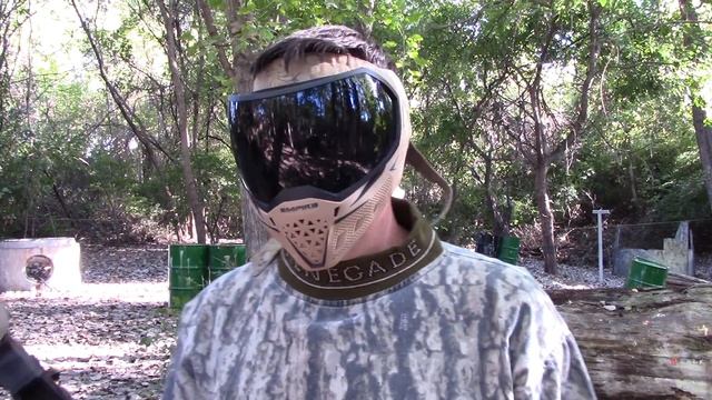 Shooting New Tippmann Magfed - TMC paintball gun with gas through stock смотреть онлайн