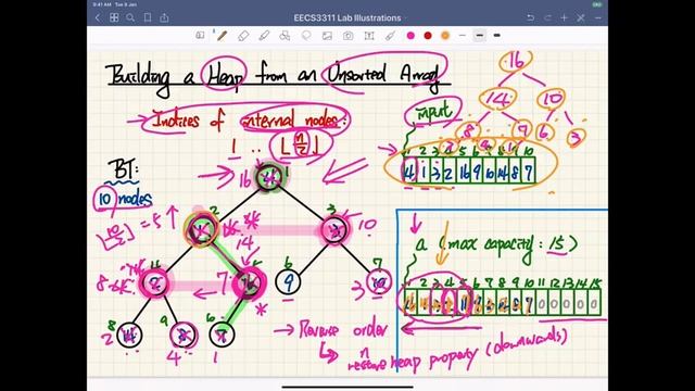 EECS3311 Lab Tutorial: Heap Data Structure смотреть онлайн