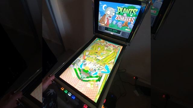 Virtual Pinball Table Gameplay Playing Plants vs Zombies Pinball FX2 Table. смотреть онлайн