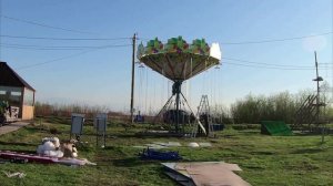 Монтаж аттракциона "ВИХРЬ"