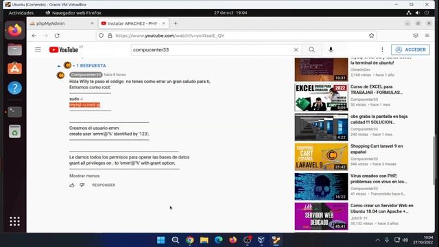No puedo entrar a phpmyadmin SOLUCIÓN ✅ смотреть онлайн