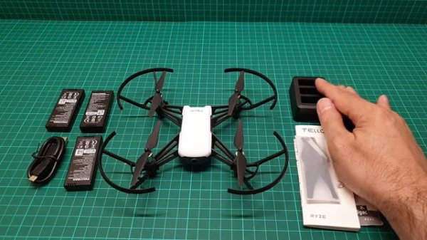 dji Ryze tello boost combo drone unboxing