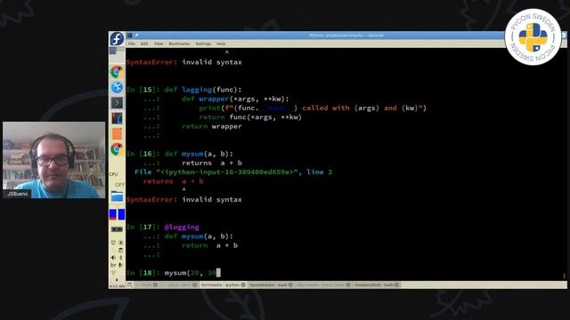 Seamlessly adding extra parameters to a function: anatomy of a meta-decorator смотреть онлайн