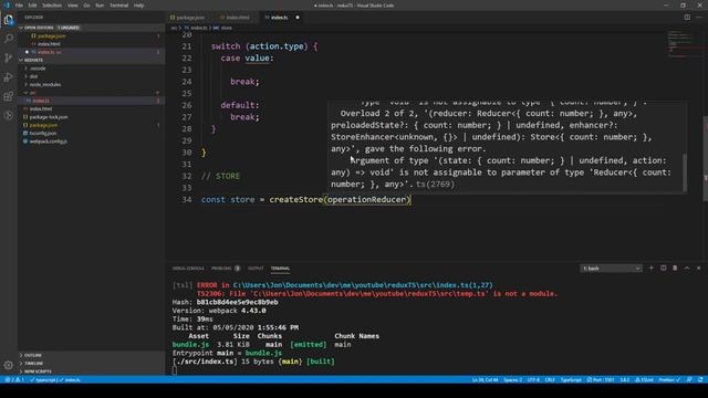 Redux and TypeScript for Beginners смотреть онлайн