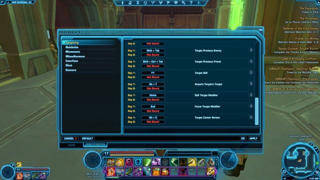 Star Wars: The Old Republic: Настройки игры. смотреть онлайн