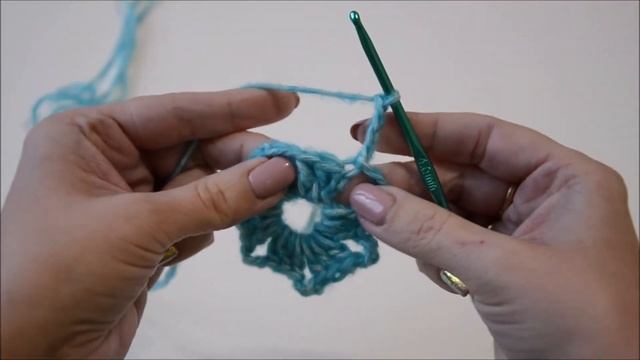 Простая снежинка крючком для начинающих смотреть онлайн