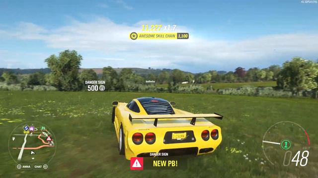 Forza Horizon 4 Mosler mt900s vs danger signs!!! смотреть онлайн