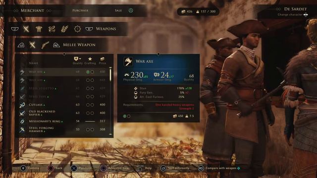 GreedFall (PS4 Pro) - 07 - Protecting Merchants against Rogue Guards смотреть онлайн