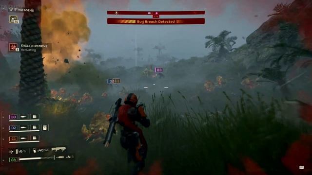 Helldivers 2 NEW 5 Minutes Exclusive Gameplay (Unreal Engine 5 4K 60FPS HDR) смотреть онлайн