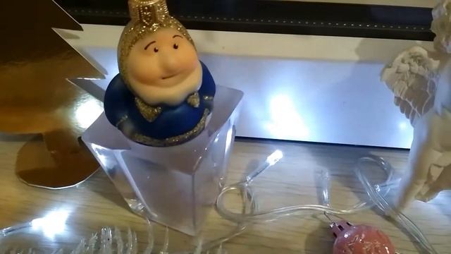 2 Новогодние композиции! Украшаем окно к Новому году! Композиция в раме своими руками смотреть онлайн