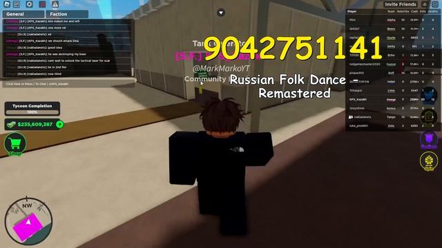 Russia Roblox Song Codes/IDs смотреть онлайн