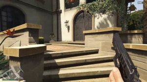 Вот как надо пробираться в дом Майкла. GTA 5
