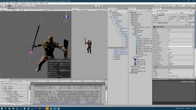 Unity Tutorial Sword Slash From Scratch смотреть онлайн
