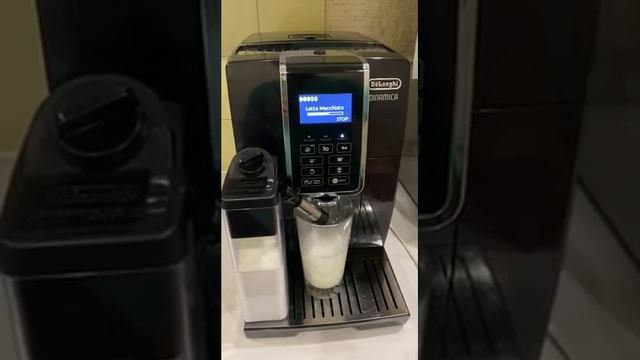 Кофемашина Delonghi Dinamica ecam 350.55.B смотреть онлайн