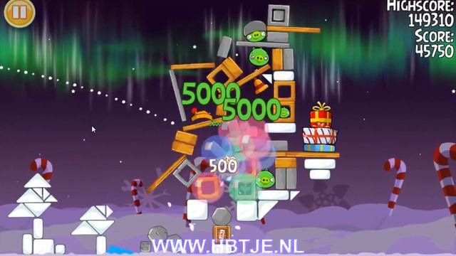 Winter Wonderham 1-24 - Angry Birds Seasons Winter Wonderham 1-24 3 stars смотреть онлайн