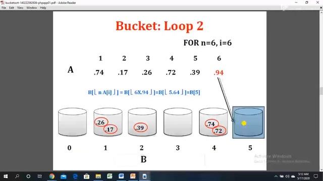 Bucket Sort смотреть онлайн