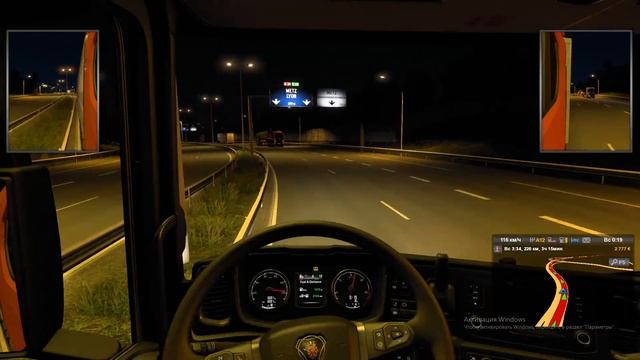 Не отвлекайся на телефон!!! Ушатал Сканию - Euro Truck Simulator 2 смотреть онлайн