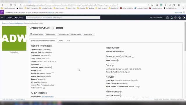 Video 9: Install python-oracledb on Linux & connect to Oracle Autonomous Database in Oracle Cloud смотреть онлайн