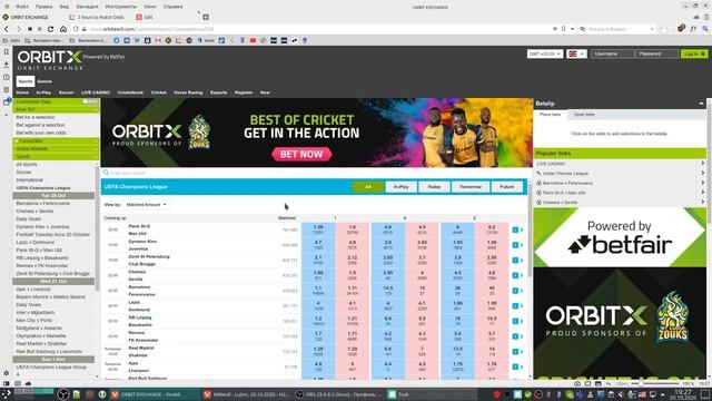 Опыт работы с orbitexch и FAQ от bet-football на русском смотреть онлайн