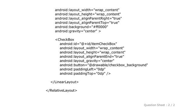 Android : How to remove padding around Android CheckBox