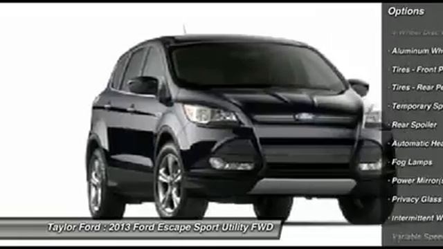 2013 FORD ESCAPE Taylor, MI IP-B93957 смотреть онлайн