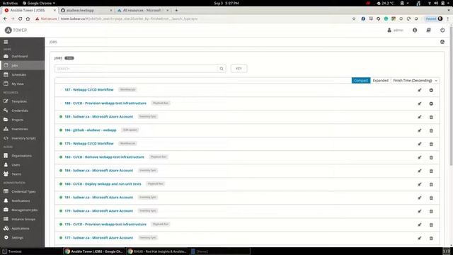 CI/CD with GitHub and Ansible Tower смотреть онлайн