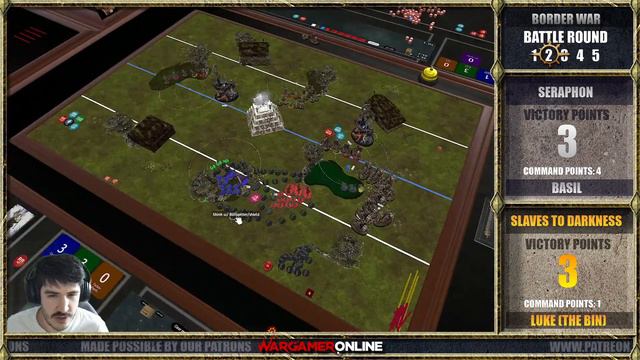 LIVE: Slaves to Darkness vs Seraphon, Butcher's Tribe Tournament Battle Report (TTS) смотреть онлайн
