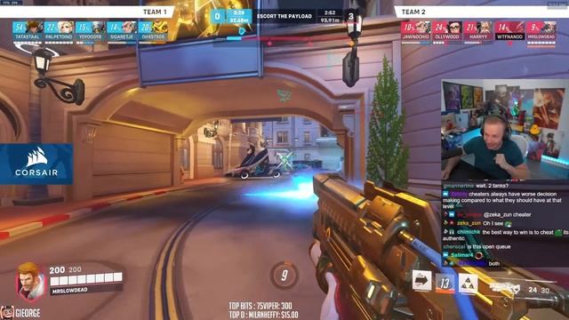 I Spectated The Most TOXIC Cheater in Overwatch 2... смотреть онлайн