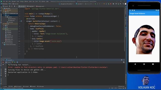 Flutter Dersleri-13 Image-Assets Kullanımı смотреть онлайн