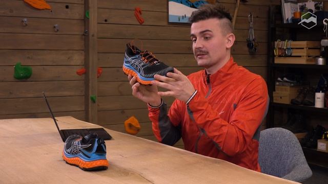 Кроссовки ASICS Trabuco Max. Обзор смотреть онлайн