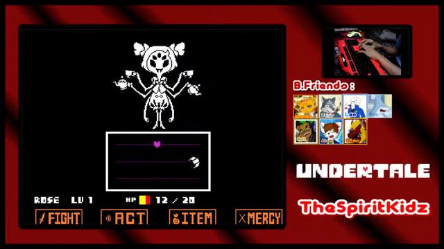 Undertale Muffet Fight [ Pacifist Route ] смотреть онлайн