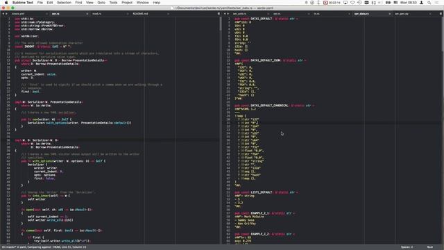 serde-yaml #28 [sequence serialization - basic infrastructure] смотреть онлайн