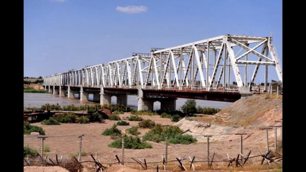 Хайратон - Мост Дружбы. Посвящается строителям моста.