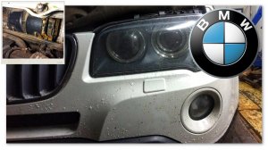 БМВ Х3 Е83. Вода на коврике.