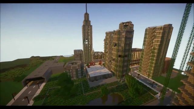 Open World Zombie Apocalypse new teaser Minecraft 1.12.2 смотреть онлайн