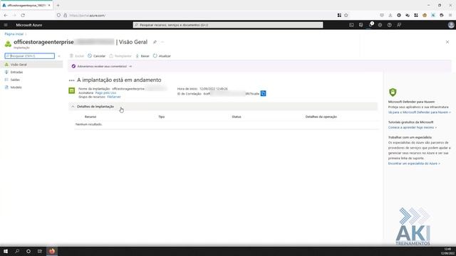 Create Azure File Share (Storage Account) / Criar Servidor de Arquivos no Azure смотреть онлайн