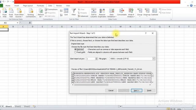 Cara mengkonversi file txt menjadi file Excel смотреть онлайн