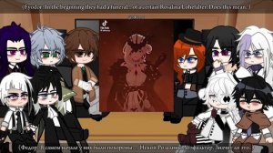 Bsd react to Fatui Harbingers | Pantalone/ La Signora/ Sandrone | ADA/DOA/PM | 3/7