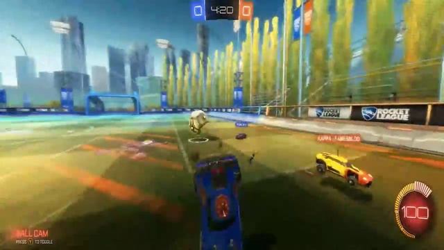Rocket League (32-bit, DX9) | Powered by GeForce GTX смотреть онлайн